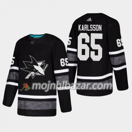 Dresovi San Jose Sharks Erik Karlsson 65 2019 All-Star Adidas Crna Authentic - Muške